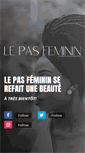 Mobile Screenshot of lepasfeminin.com